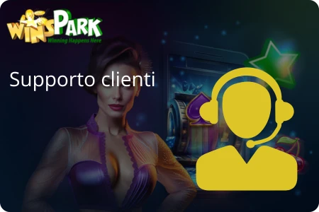 Supporto clienti 24/7 su Winspark con chat live, email e telefono per assistenza su depositi, bonus 200€ e giochi istantanei in Italia